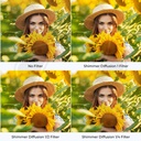 KF01.2170 82mm Shimmer Diffusion 1 Filter Optical Glass Glimmer Effect Filter for Camera Lens Nano-Xcel Series