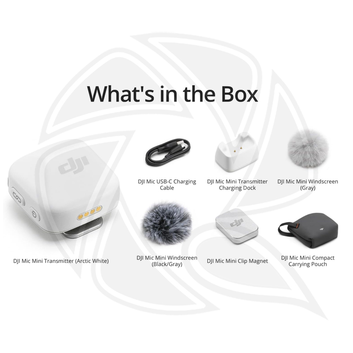 DJI Mic Mini Transmitter (MICRFOPHONE SANS FIL)