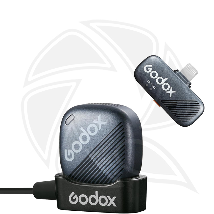 GODOX Cube-SL kit1 2.4G Wireless Lavalier Microphone for iPhone