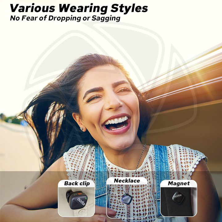 GODOX Cube-Sc kit2 Wireless Microphone System with USB-C