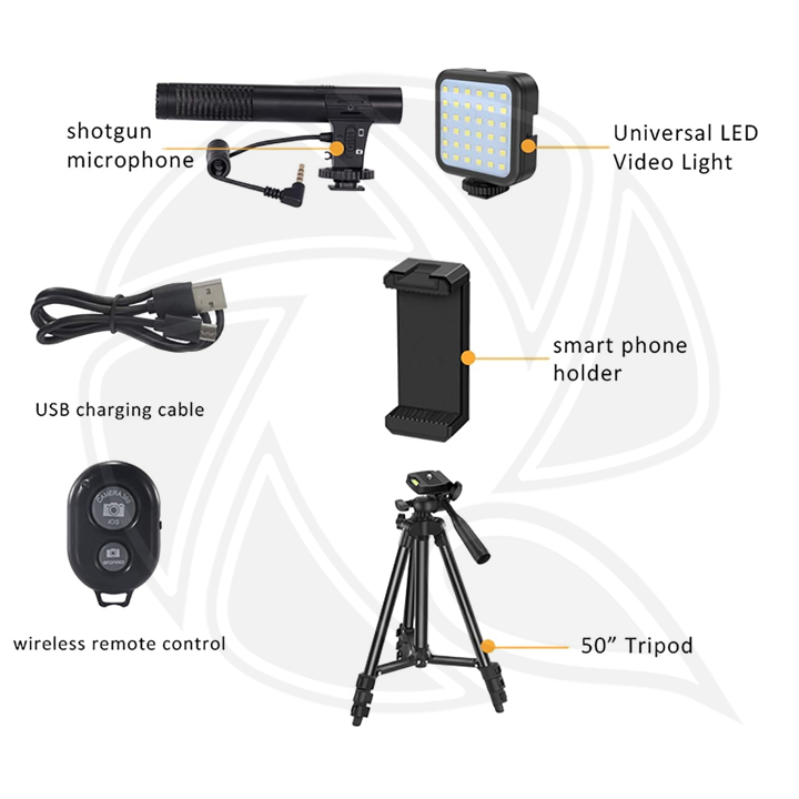 QZSD Smartphone Vlogging Kit (KIT- 05LM)