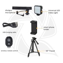 QZSD Smartphone Vlogging Kit (KIT- 05LM)