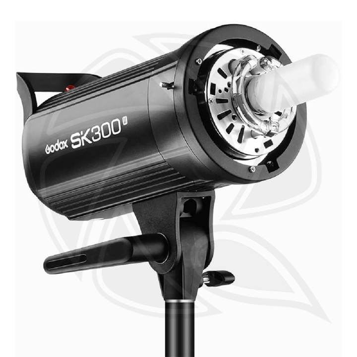 QPS-GODOX SK300II Flash with Softbox 60x60cm &amp;Lightstand &amp;Triger - 1KIT