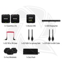 RODE Wireless GO III (Gen 3) Compact Wireless Microphone System All in One