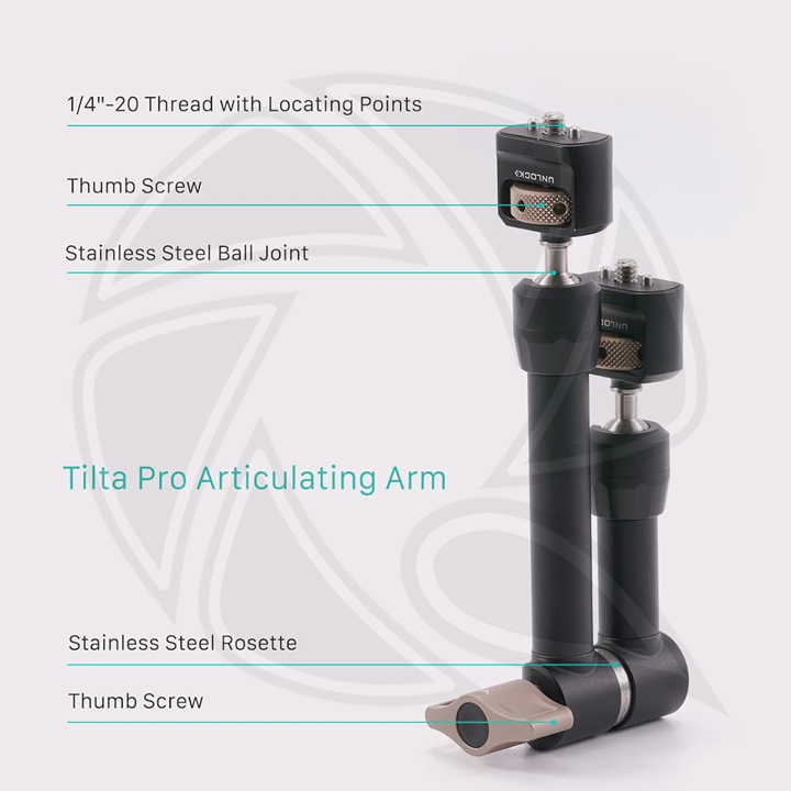 Tilta Pro Articulating Arm with Dual Ball Heads (1/4-20Screws) TA-PAA2-B