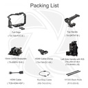 Tilta Pro Camera Cage Kit for Sony a7IV - Black TA-T30-B-B