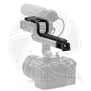 Tilta XLR Extension Bracket Compatible with Sony FX3 with XLR-H1 Top Handle-Black TA-T13-XLR-B