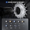 NEEWER  120cm Deep Parabolic Nylon Alloy Quick Release  softbox with Grid (10103973)