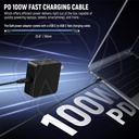 NEEWER 100WGAN USB C CHRGER PD200W0500G4T (10105497)