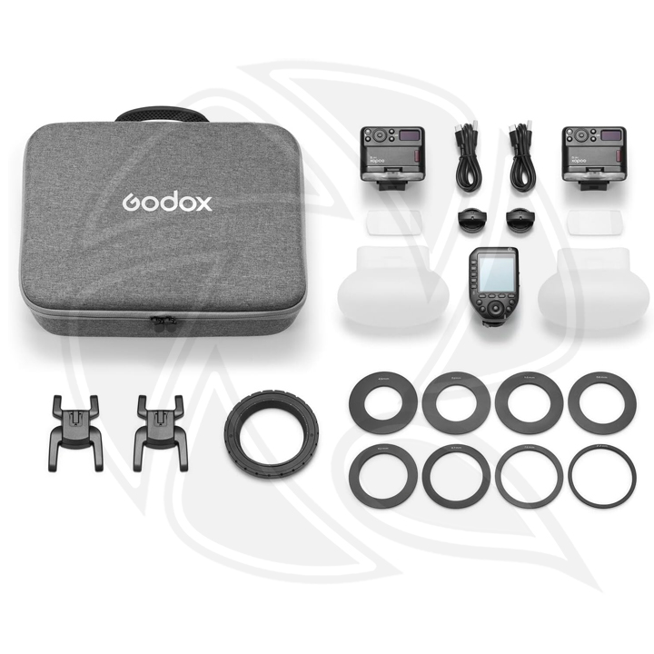 GODOX MF12-DK1 Dental 2 Macro Flash Kit for Sony Cameras