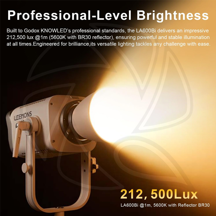 Godox LA600R LED Video Light k1