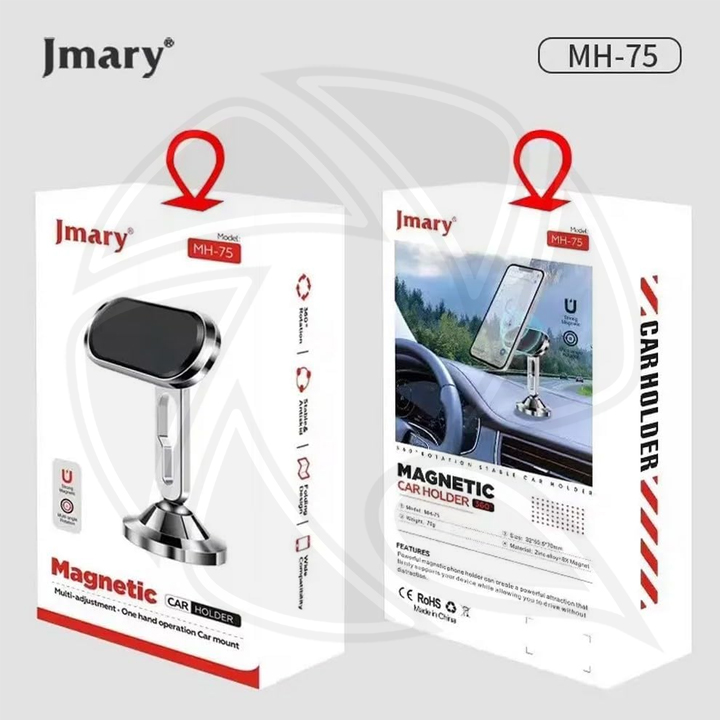 JMARY MH-75 Magnetic Car Holder Multi Adjustment