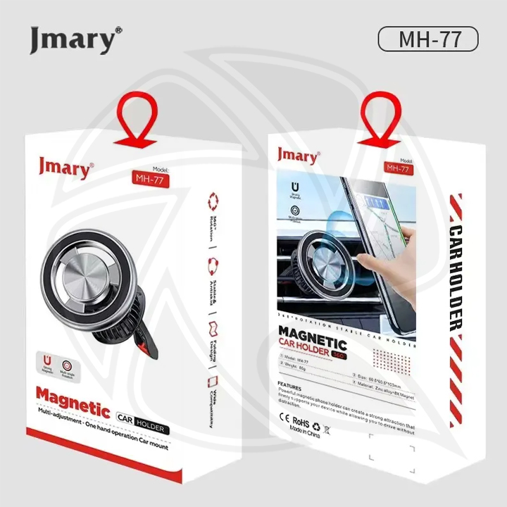 JMARY MH-77 Magnetic Car Holder Multi Adjustment