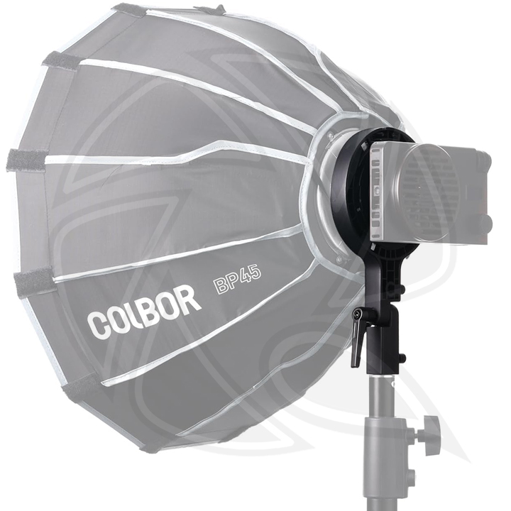 COLBOR MAR C Light Mount Adapter, C Mount to Bowens mount