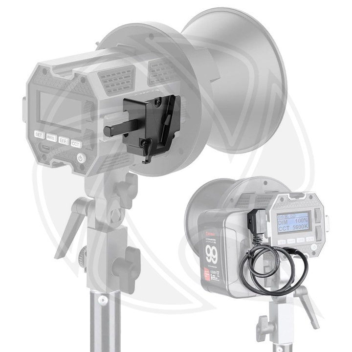 COLBOR VM2 V口 power supply set 2 /Battery Adapter for LED Lights  D-Tap to Type-C