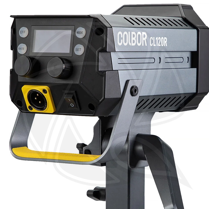 QPS- COLBOR CL120R Series RGB COB LED Video Light 120W with 85cm softbox &amp;Stand
