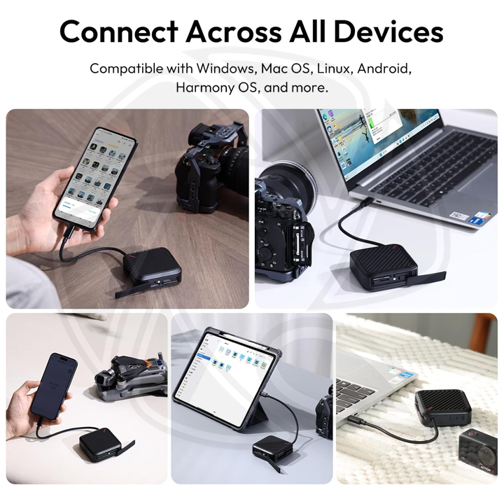 ULANZI CRC10 3in1 Card Reader Case