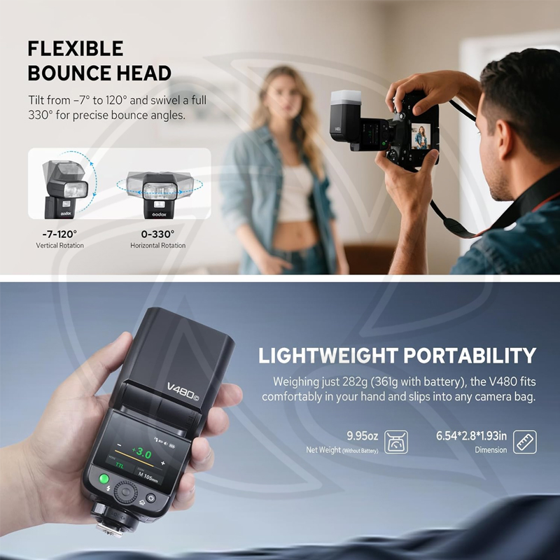 GODOX Ving Camera flash V480C