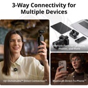DJI MIC 3  All-in-one Wireless Microphone 2PERSONES (Neck mic. Wireless)