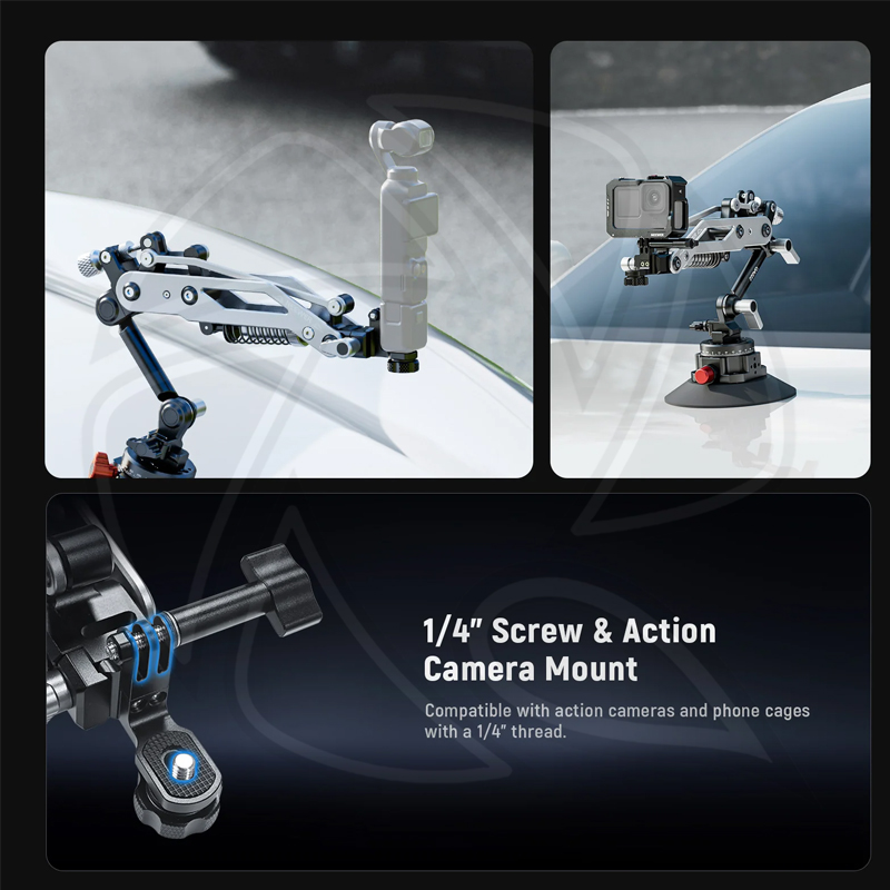 NEEWER GA022 Hydraulic Boom Arm Suction Cup, (10105303)