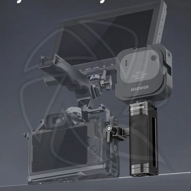 NEEWER Ergonomical Side Handle with Nato clamp mount CA68H (10105394)