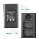 NEEWER DUAL CHRAGER FOR NP-FZ100 + 2XNP-FZ100 BATTERY (10103229) 9956