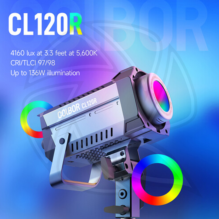 COLBOR CL120R 120W RGB COB LED Video Light