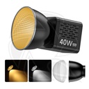 QPS-ULANZI L023 40W Pro Rechargeable Bi-Color COB Light with softbox 40cm &amp;light stand