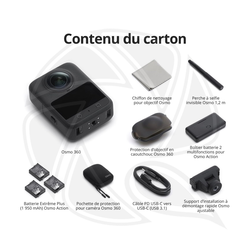 DJI Osmo 360 Adventure Combo 4K/8K