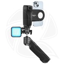 QPS- MA35 Camera Shutter and Grip with RGB Led Light &amp;Mini Tripod 20cm