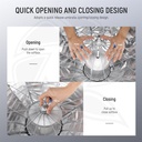 NEEWER  NS65U 65cm 16 Ribs Umbrella Quick Release softbox with Honycomb  Grid (10102479)