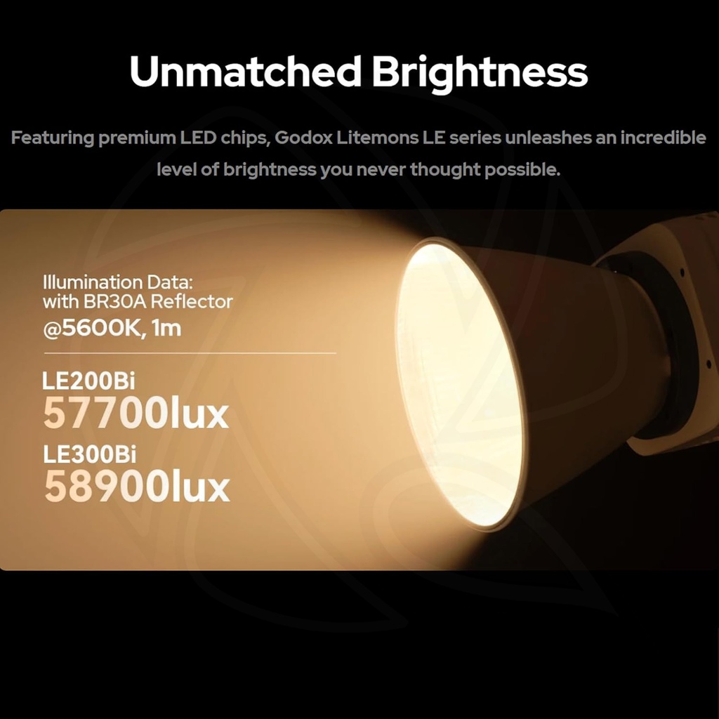 GODOX  LE300BI Litemons Bi-color led light