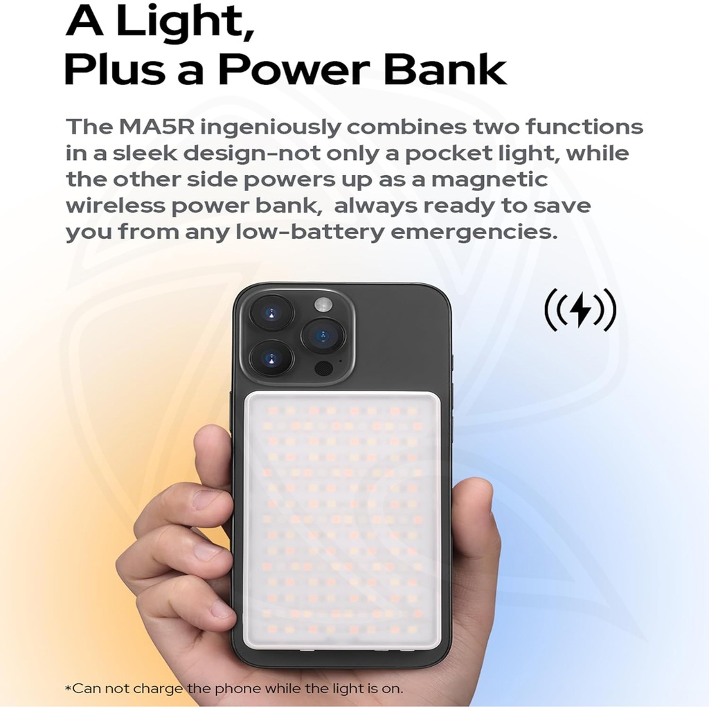 GODOX MA5R Magnetic Charging Full Color Led Light