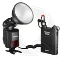 GODOX  AD360II-N WITSTRO TTL Portable Flash with Power Pack Kit for for Nikon Cameras