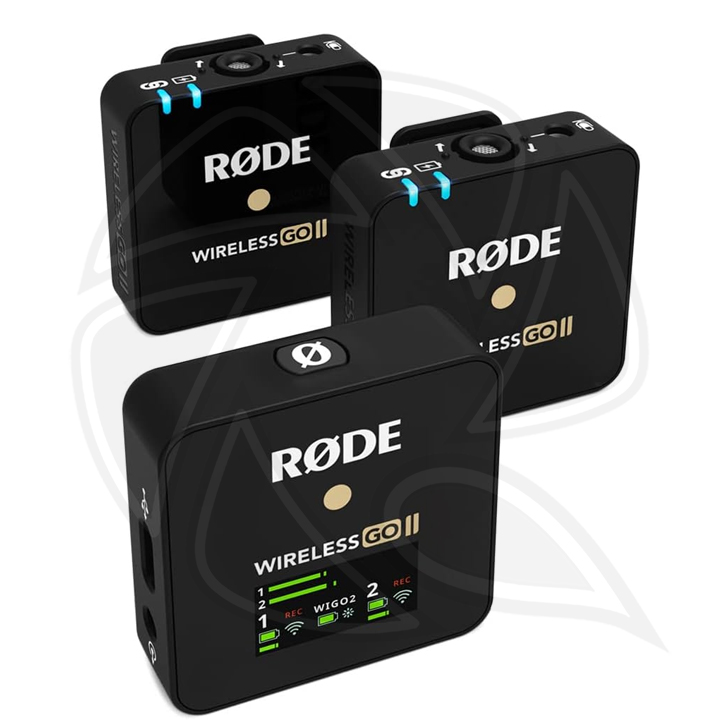 RODE Wireless GO II 2-Person Compact Digital Wireless Microphone (Neck mic. Wireless)