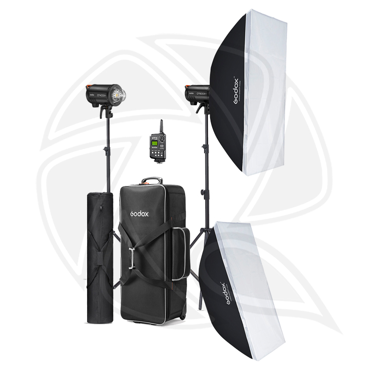 GODOX QT400IIIM-E Quicker Studio Flash 2KIT