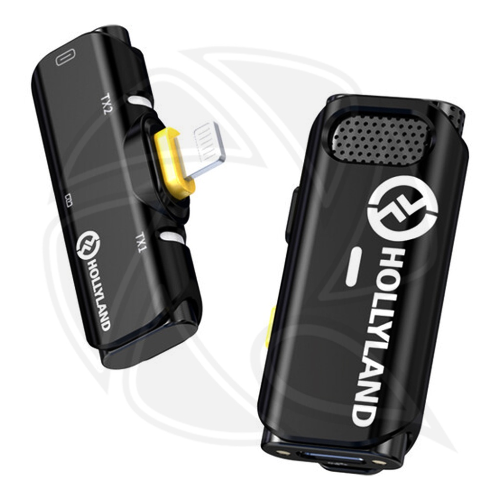 HOLLYLAND LARK C1 SOLO   Wireless Microphone System  for iOS Devices (Neck mic. Wireless)