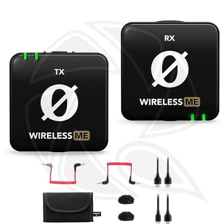 RODE Wireless ME Compact Digital Wireless Microphone System (2.4 GHz, Black)  (Neck mic. Wireless)