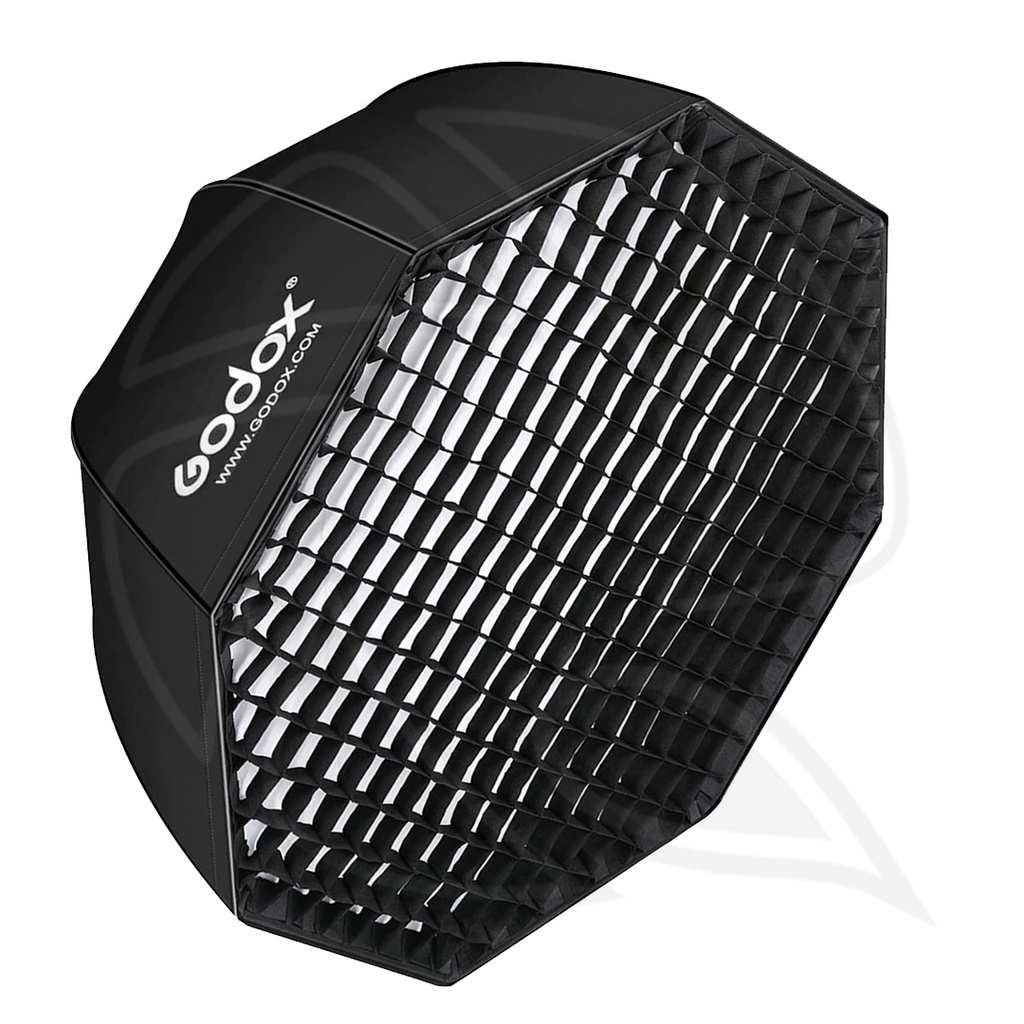 GODOX  SB-GUE95 Umbrella Octa Softbox 95cm with (Bowens Mount Speed Ring) and Grid
