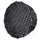 LIFE OF PHOTO Deep practical quick-release SoftBox with Grid 120cm