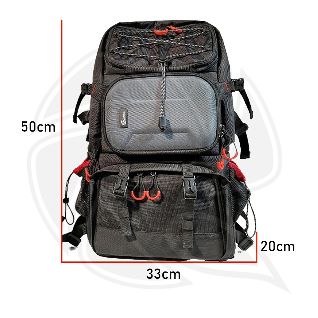 EIRMAI TR629 Backpack for Cameras and Photographic Equipment Holds 34 x 24 x 55 cm