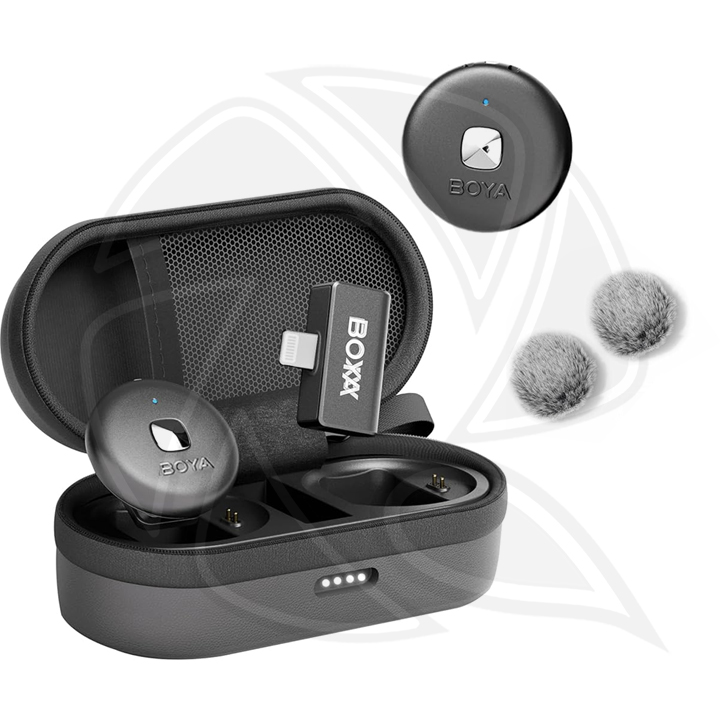 BOYA - Omic-D Dual Wireless Microphone System iOs  (Neck mic. Wireless)