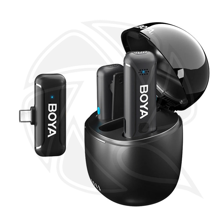 BOYA - BY-WM3T-U2  Dual Wireless Microphone for Type-C Mobile  (Neck mic. Wireless)