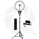 QPS-JMARY FM12R 30cm 24W RING LIGHT Bi-color with STAND