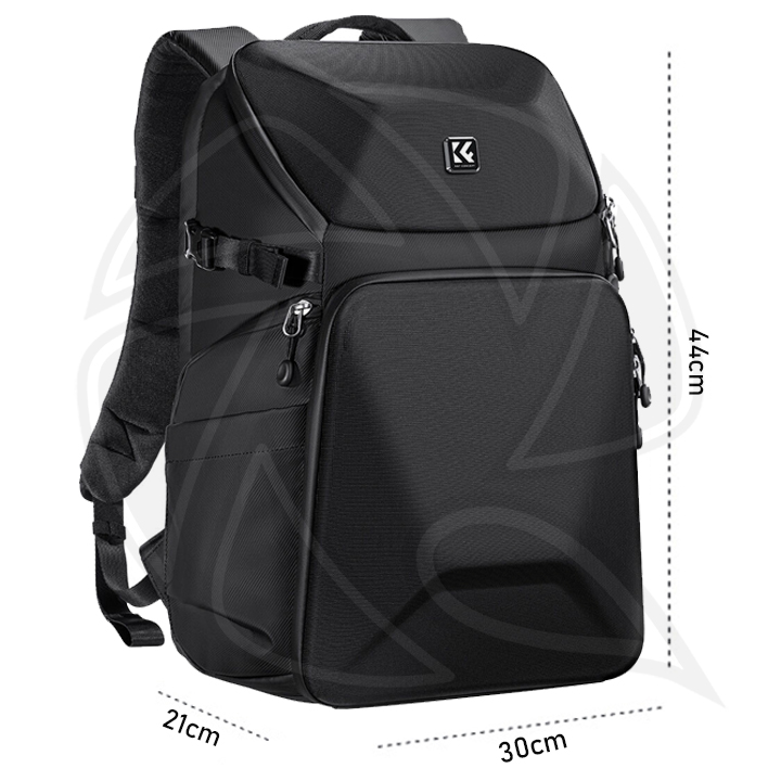 KF13.144 Multifunctional Camera Backpack 30x21x44cm Black