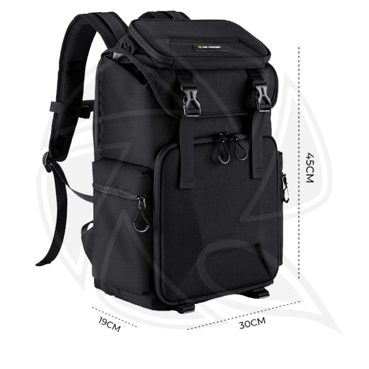 KF13.098V2 Multifunctional DSLR Camera Travel Backpack 45x30x19cm