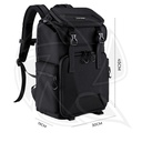 KF13.098V2 Multifunctional DSLR Camera Travel Backpack 45x30x19cm
