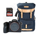 SONY Alpha a7III Mirrorless Digital Camera (Body Only) with Memory Card &amp; BackBag