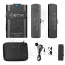 BOYA BY-WM4 PRO-K3 Digital Wireless Omni Lavalier Microphone System for  iOS &amp; Type-C Devices KIT(2.4 GHz) (Neck mic. Wireless)