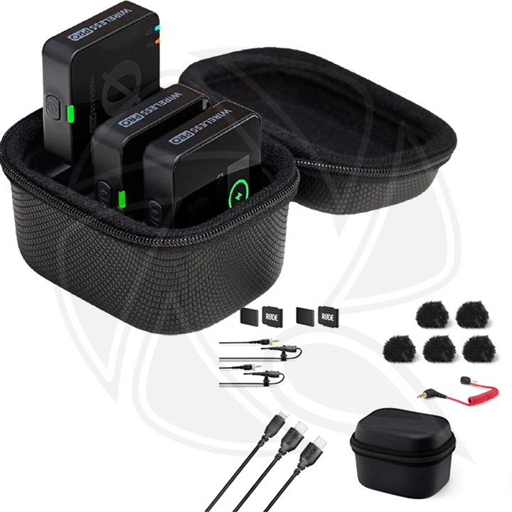 RODE WIRELESS PRO compact microphone system All in one  2persons